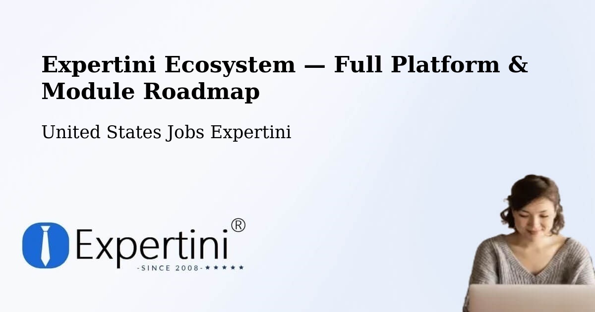 Expertini Ecosystem — Full Platform & Module Roadmap – Maybrook